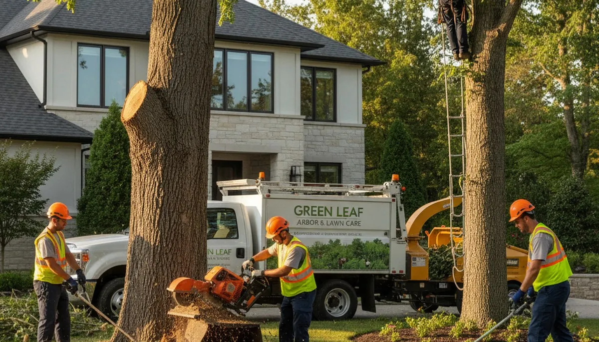 Professional lawn care and tree removal in Palm Harbor, FL for healthy coastal turf