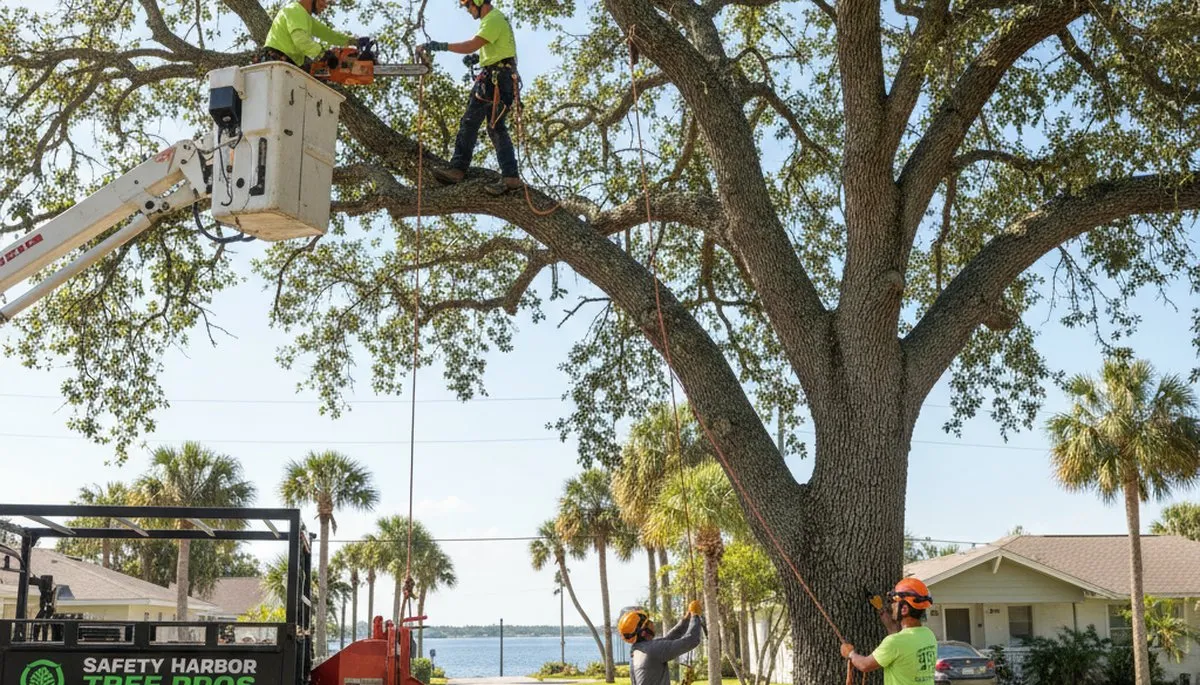 Professional tree removal service in Palm Harbor FL by certified arborists
