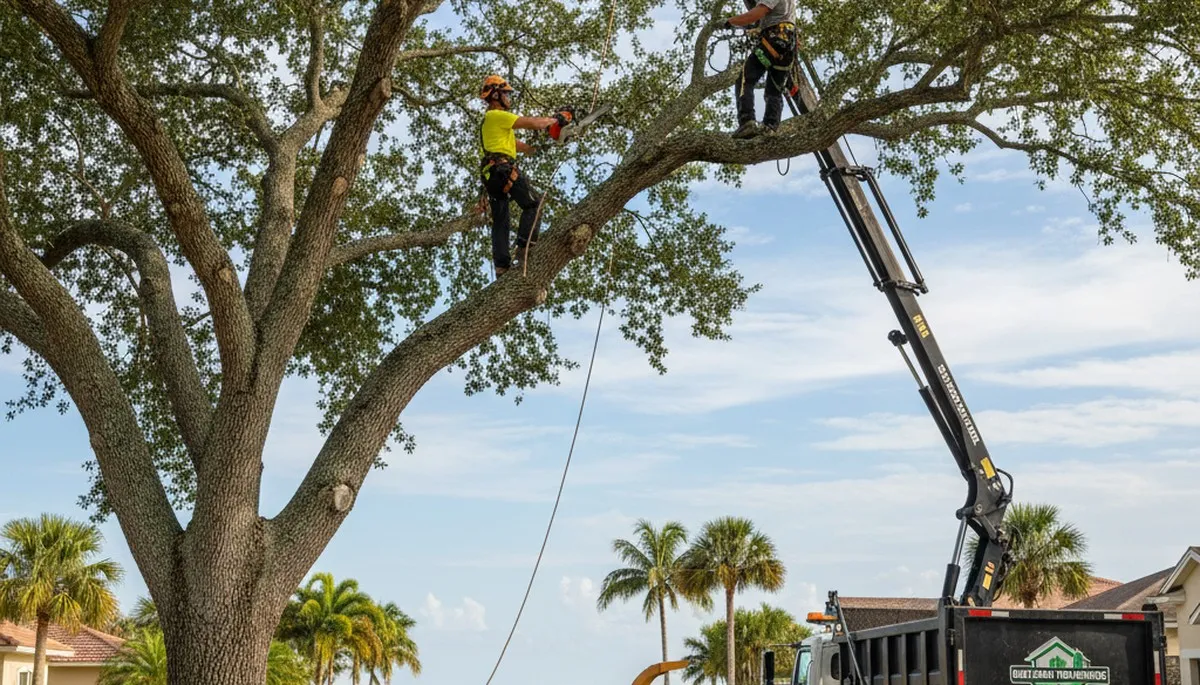 Professional tree removal service in Palm Harbor FL by certified arborists